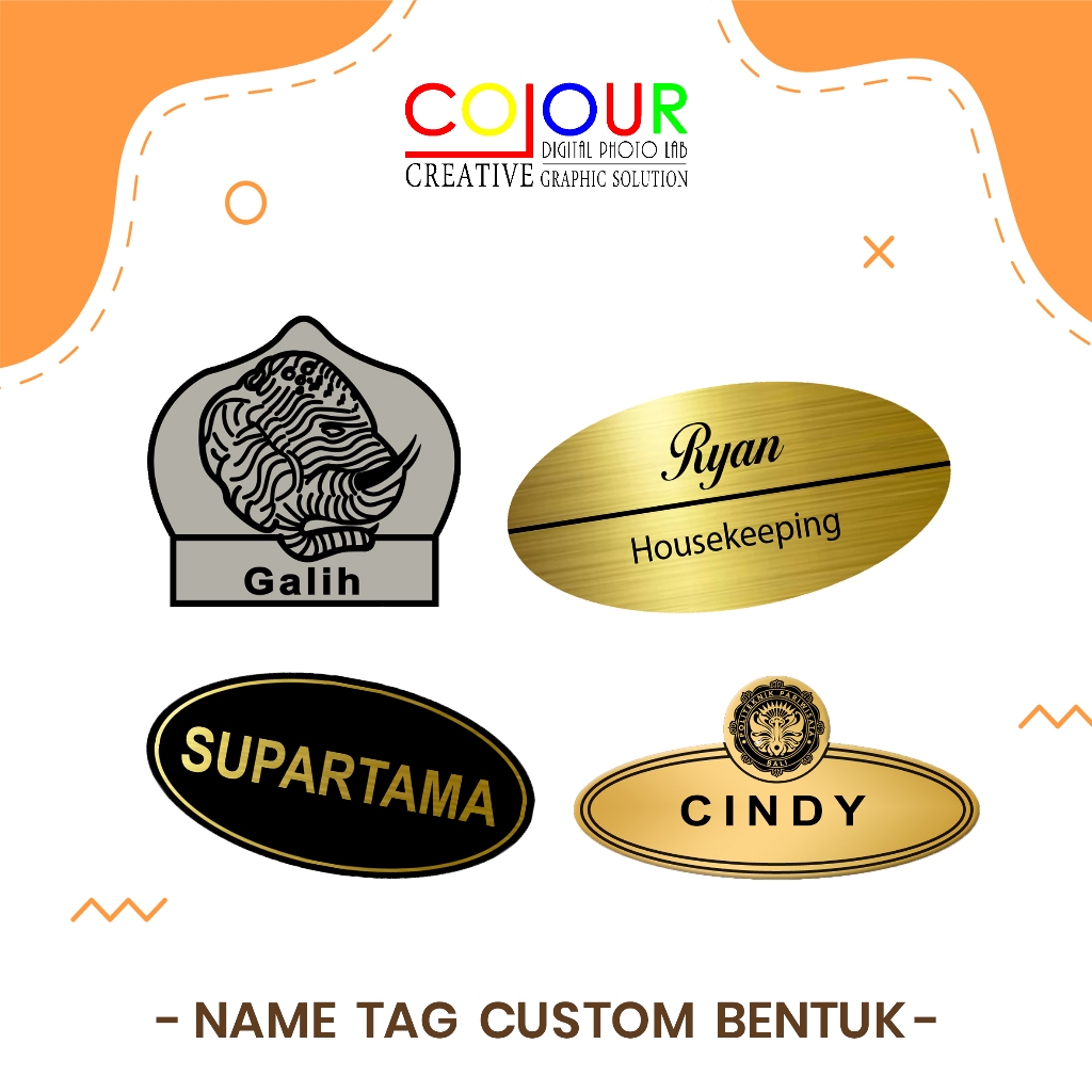 

NAME TAG CUSTOM BENTUK / PESANAN KHUSUS / CHAT DULU