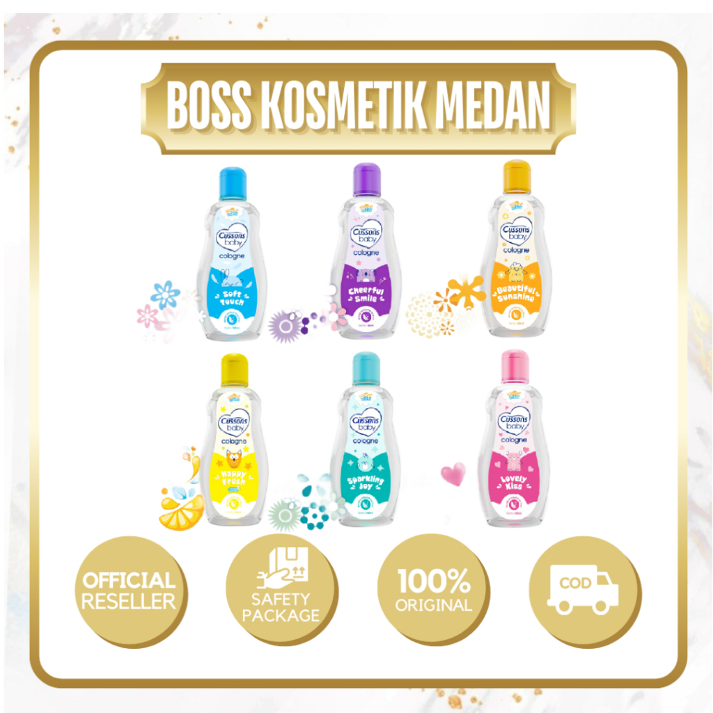 Cussons Baby Cologne 100ml / Cologne Bayi Cussons Baby