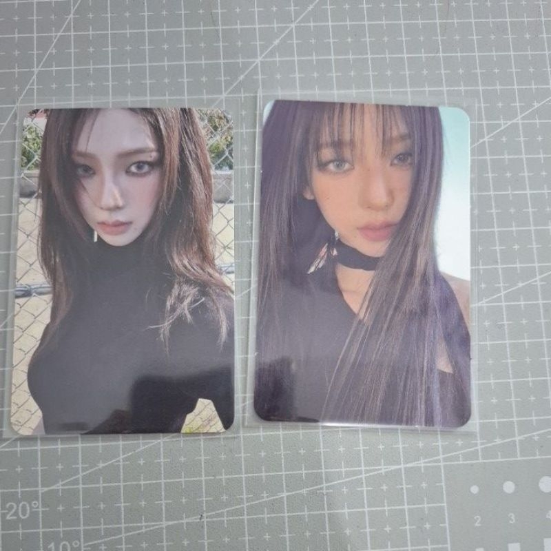 aespa karina drama smini sequence ver official photocard