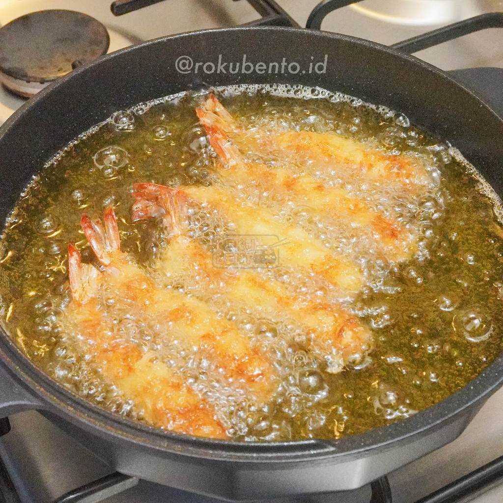 

Ay00! Ebi Furai Tempura 12 Pcs Roku Bento BSD Frozen Nugget Udang Siap Goreng - Lauk Bekal Praktis