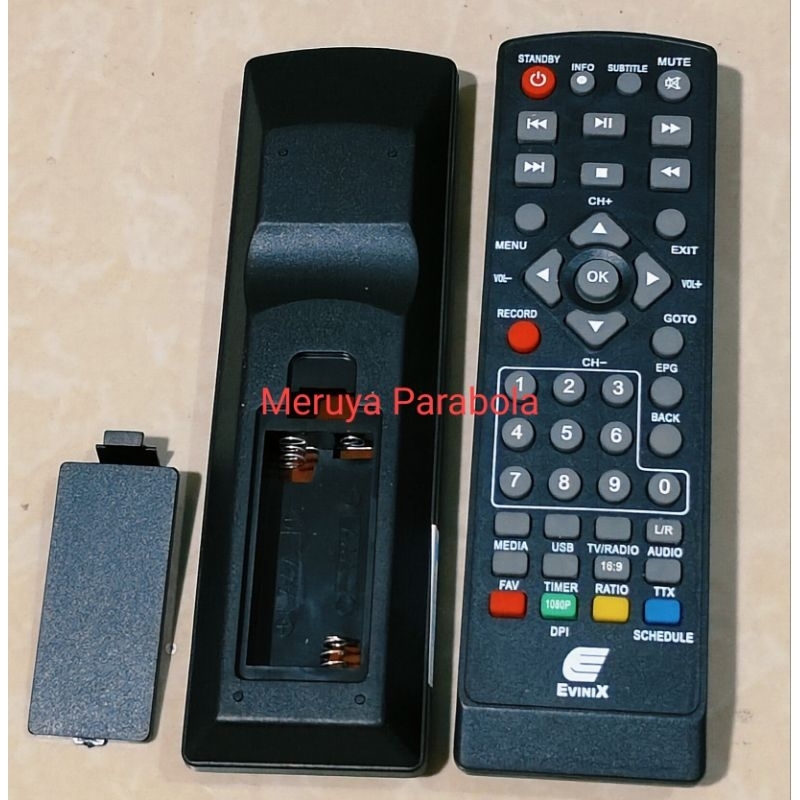 NEW Remot STB Evinix H1 DVB T2 RBU