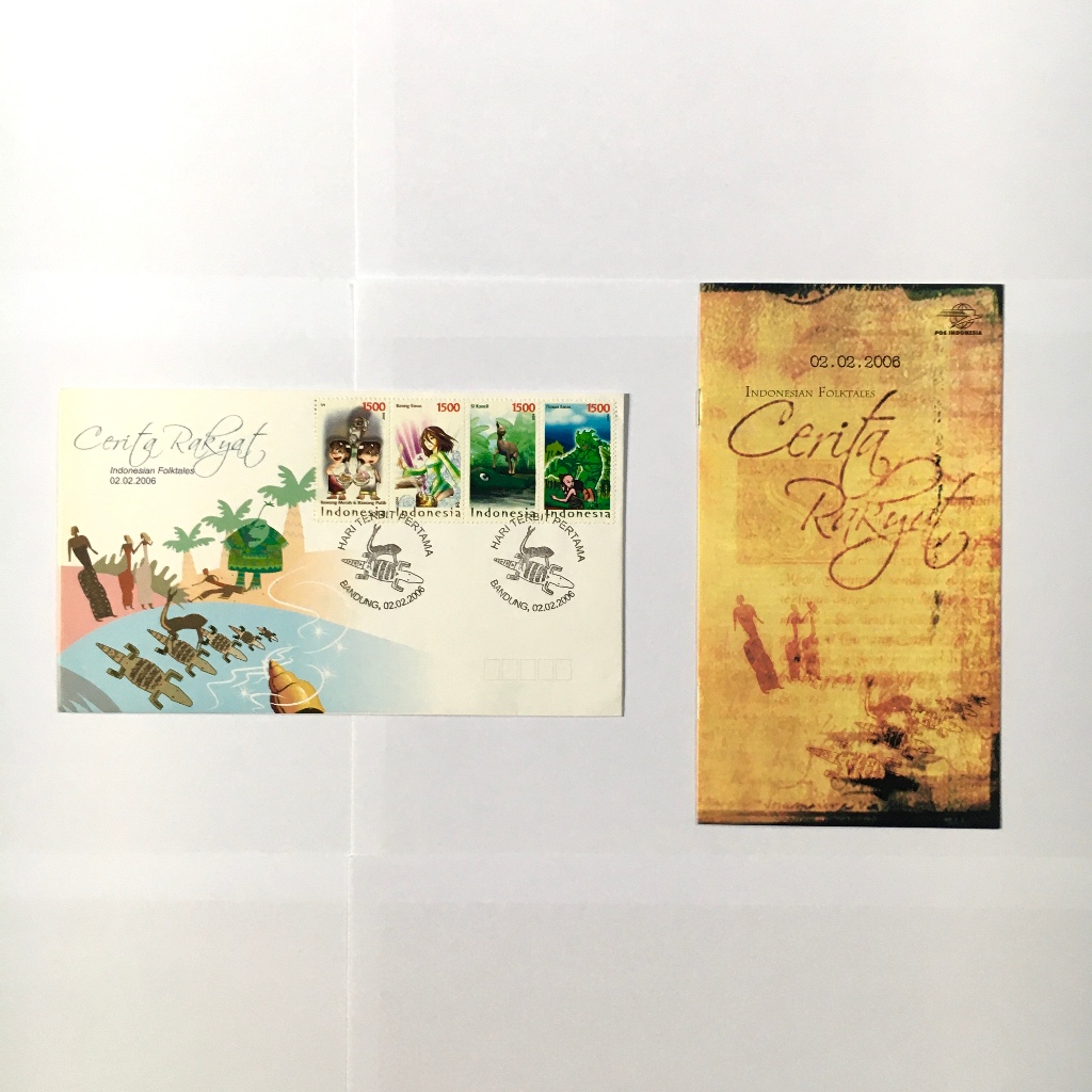 

Koleksi Perangko Prangko Sampul Hari Terbit Pertama (First Day Release Cover) Cerita Rakyat Indonesia Indonesian Folktales 2006