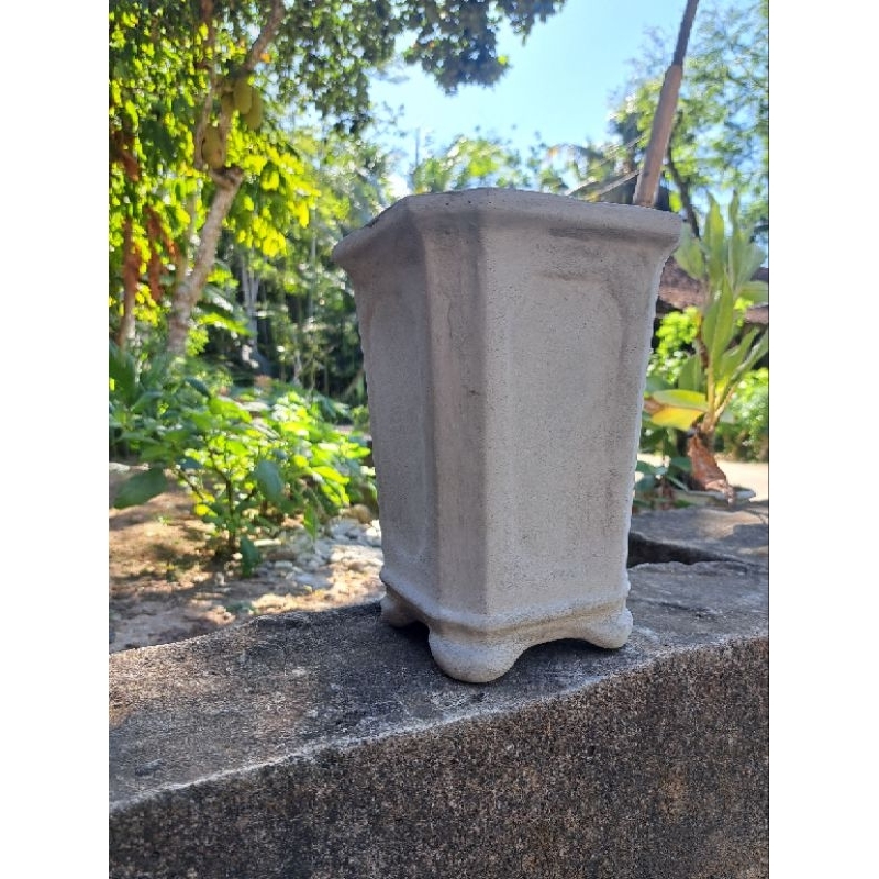 Pot Semen/Pot Bonsai/Pot Cascade/Pot Bunga Aestetic/Pot Semen Mentahan