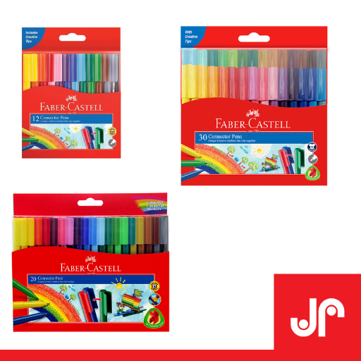 

FABER CASTELL CONECTOR PENS SPIDOL WARNA 12 , 20 , 30 WARNA