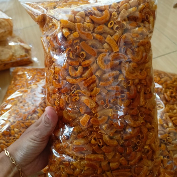 

Makaroni cikruh isi 250 gram / makaroni cikruh bantet pedas