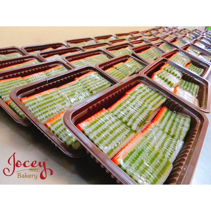 

(Dapat 5pcs) kue lapis pandan kanji pepe kue basah jajanan pasar tradisional. Pengiriman sameday/instant dalam kota Medan