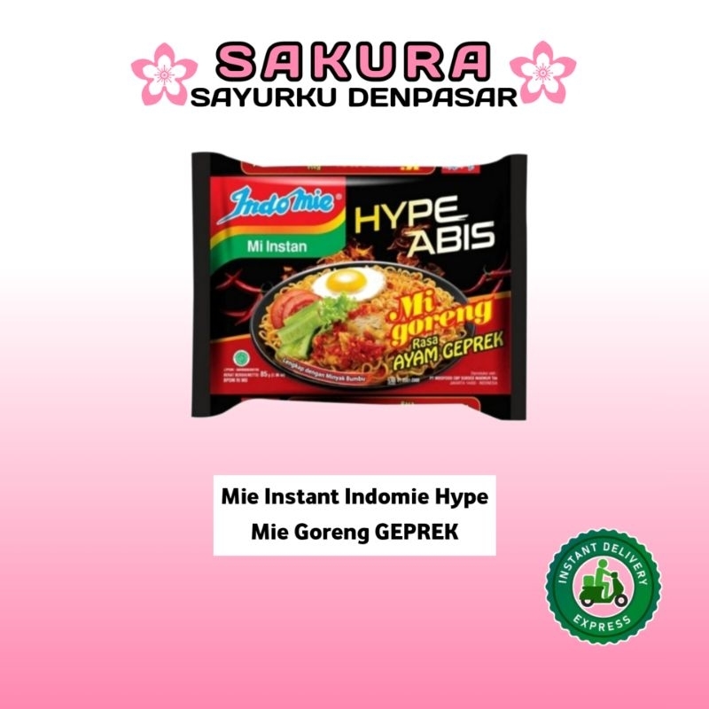 

Mie Indomie Instant Goreng Geprek - SAKURA