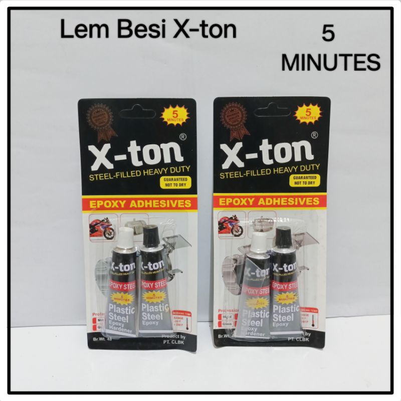 

1 Pcs Lem Besi X-ton 5 Menit / Lem X-ton Epoxy Adhesives