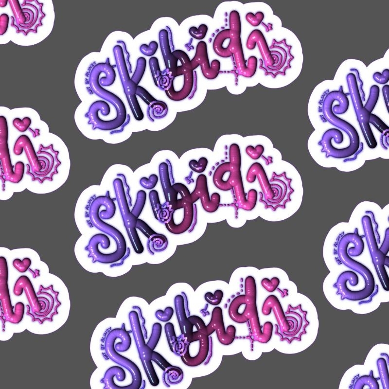 

SKIBIDI GEN ALPHA SLANGS LAPTOP STICKER