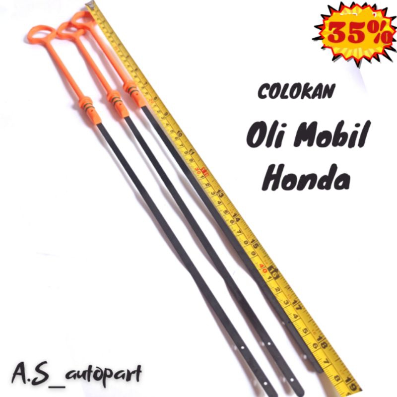 Colokan Oli Mesin Stick Dipstick Oil Honda Brio Satya DD1 Jazz GK5 GE8 Freed 15650-RB0-0002 Original