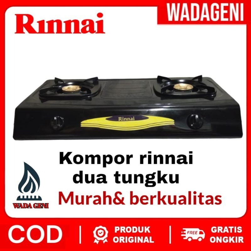 KOMPOR GAS DUA TUNGKU/KOMPOR GAS RINNAI/KOMPOR DUA TUNGKU MURAH