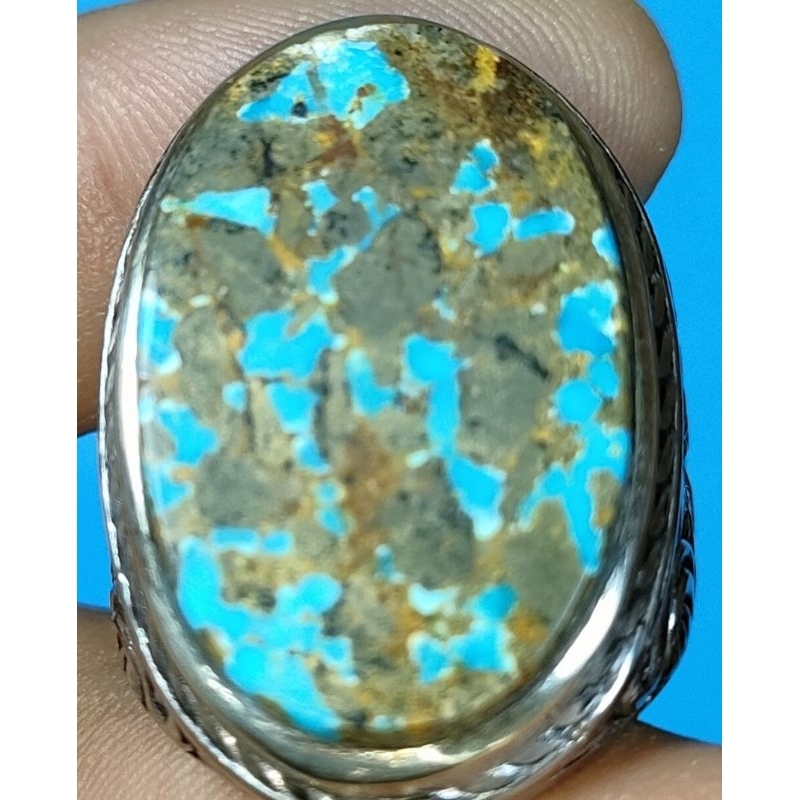 BATU AKIK PIRUS PERSIA SERAT EMAS