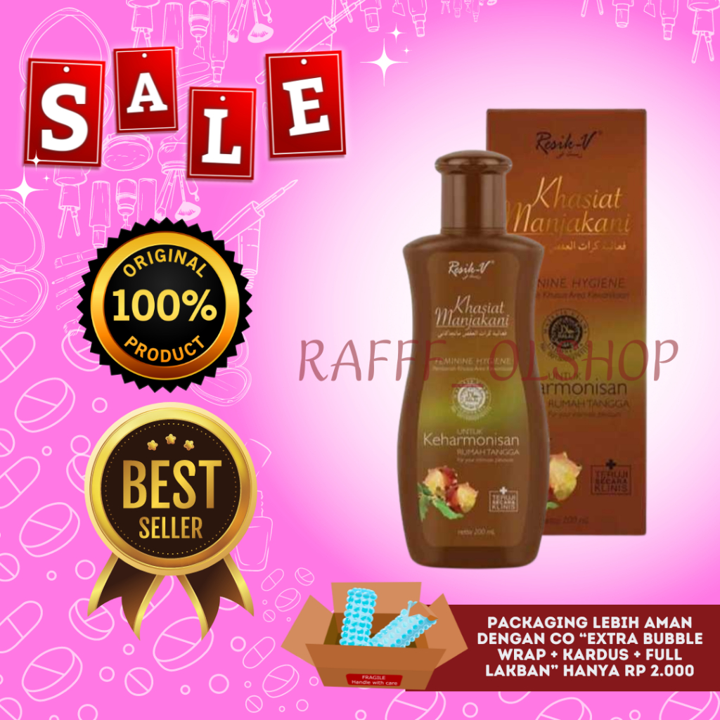 RESIK-V KHASIAT MANJAKANI WHITENING 200ML