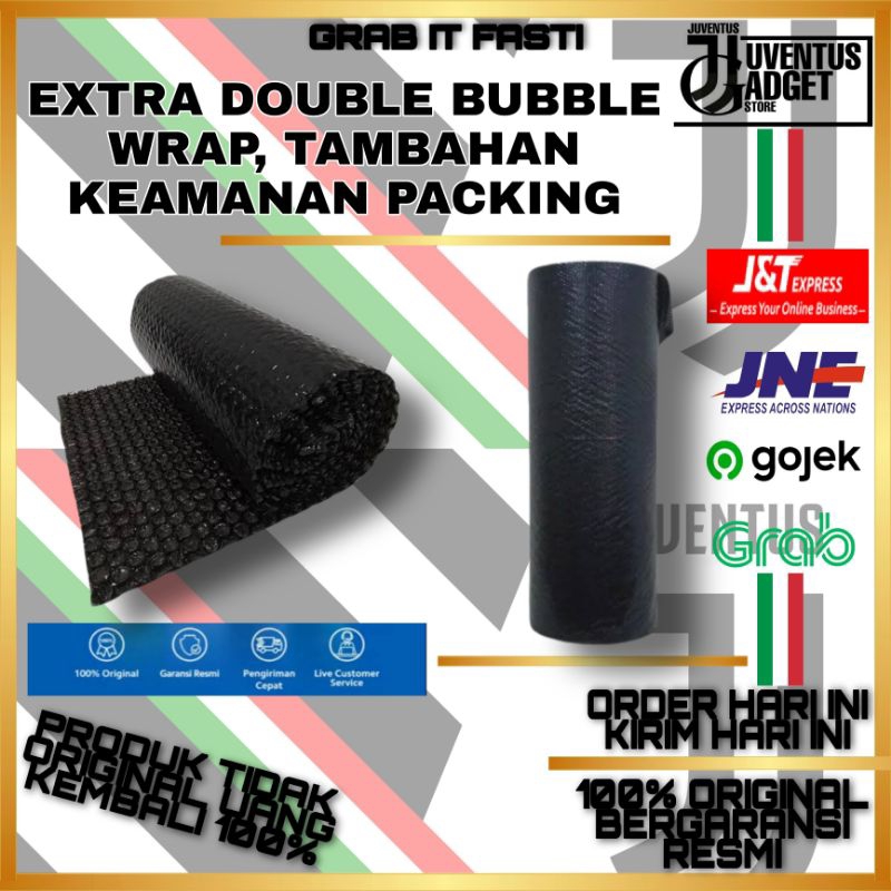 

EXTRA DOUBLE BUBBLE WRAP, TAMBAHAN KEAMANAN PACKING