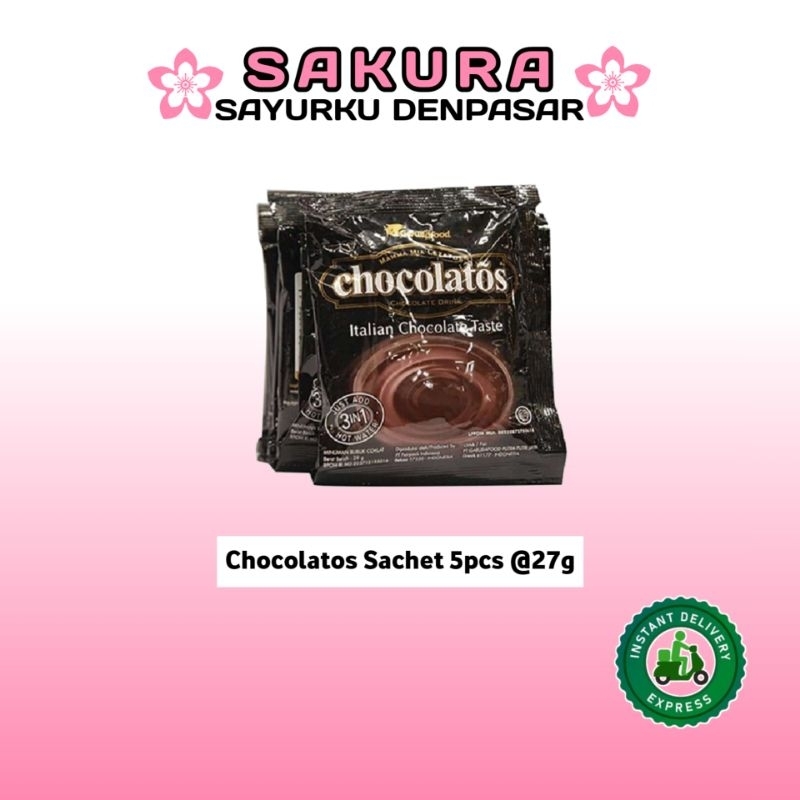 

Chocolatos Sachet 5pcs - SAKURA