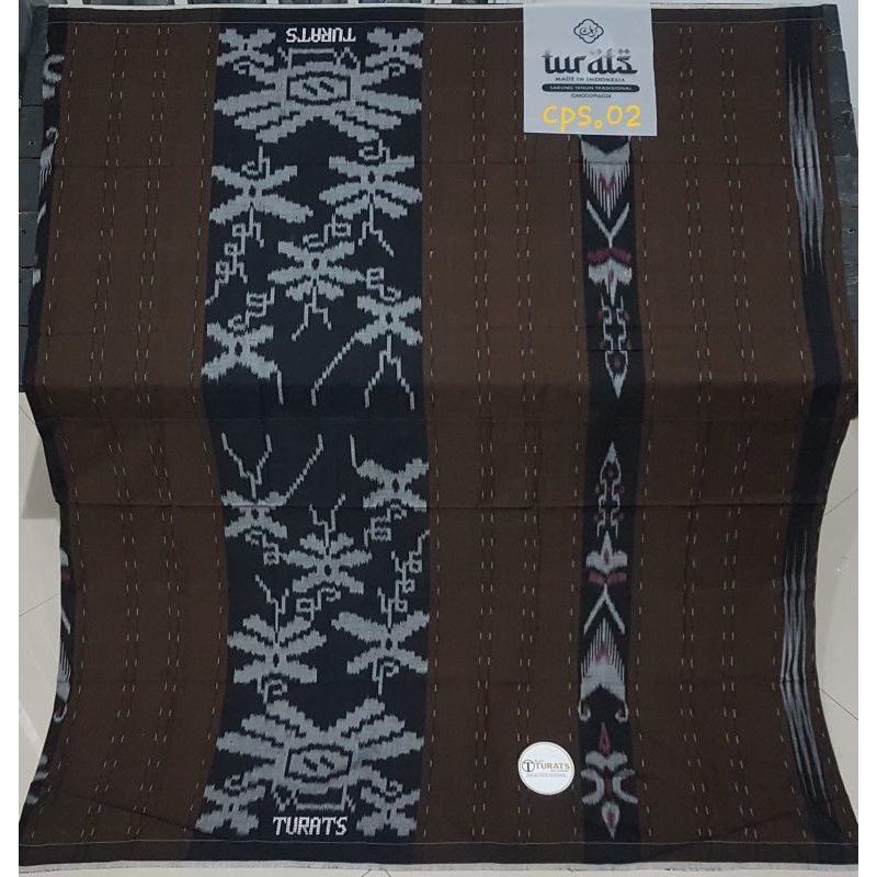 Sarung TURATS Mercerized Motif CPS Silver
