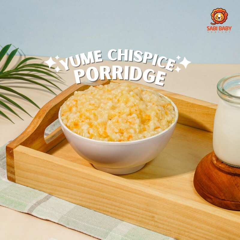 Yume Chispice Porridge | Menu BB Booster | Menu Toodler | Catering Anak | Catering Mpasi | Menu Pena