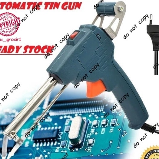 Premium Solder Tembak Listrik Timah Otomatis 6 Watt Iron Automatic 6W  15W Solder Timah Otomatis Tem
