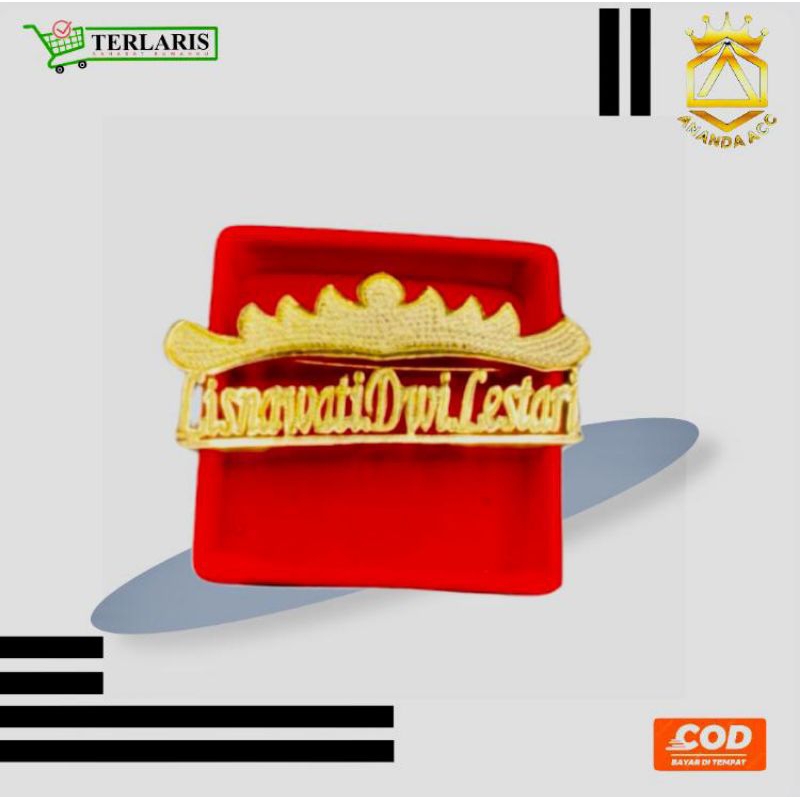 Bros siger lampung bros siger lapis emas custom nama TERMURAH