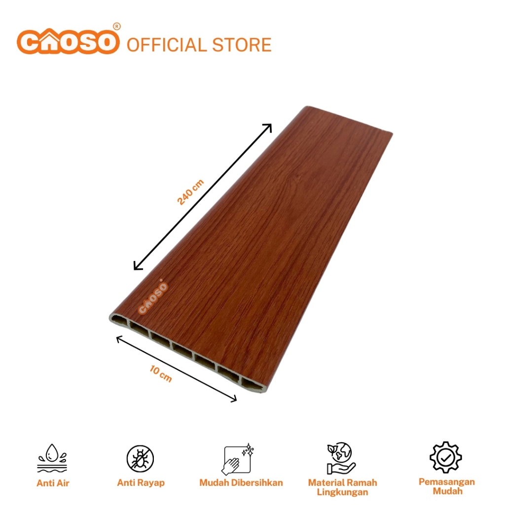 Heaventee.Id List Plint Spc Flooring 2.4M List Plint Vinyl Aksesoris Lantai Spc & Vinyl Caoso