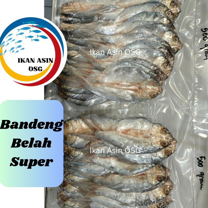 

Ikan Asin Bandeng Belah Super