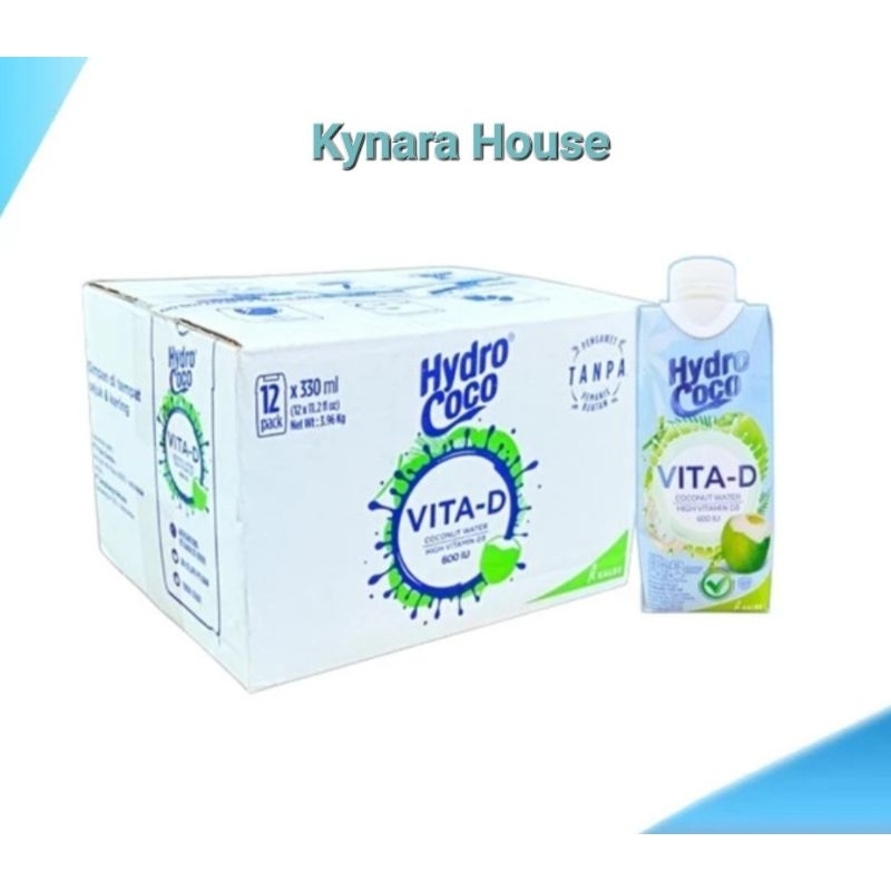 

Hydro Coco Natural Health Drink Vita-D 12x330ml (Karton)