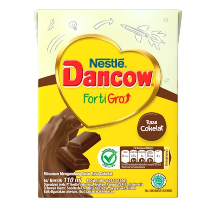 

Dancow FortiGro Susu UHT Cokelat 110 ml