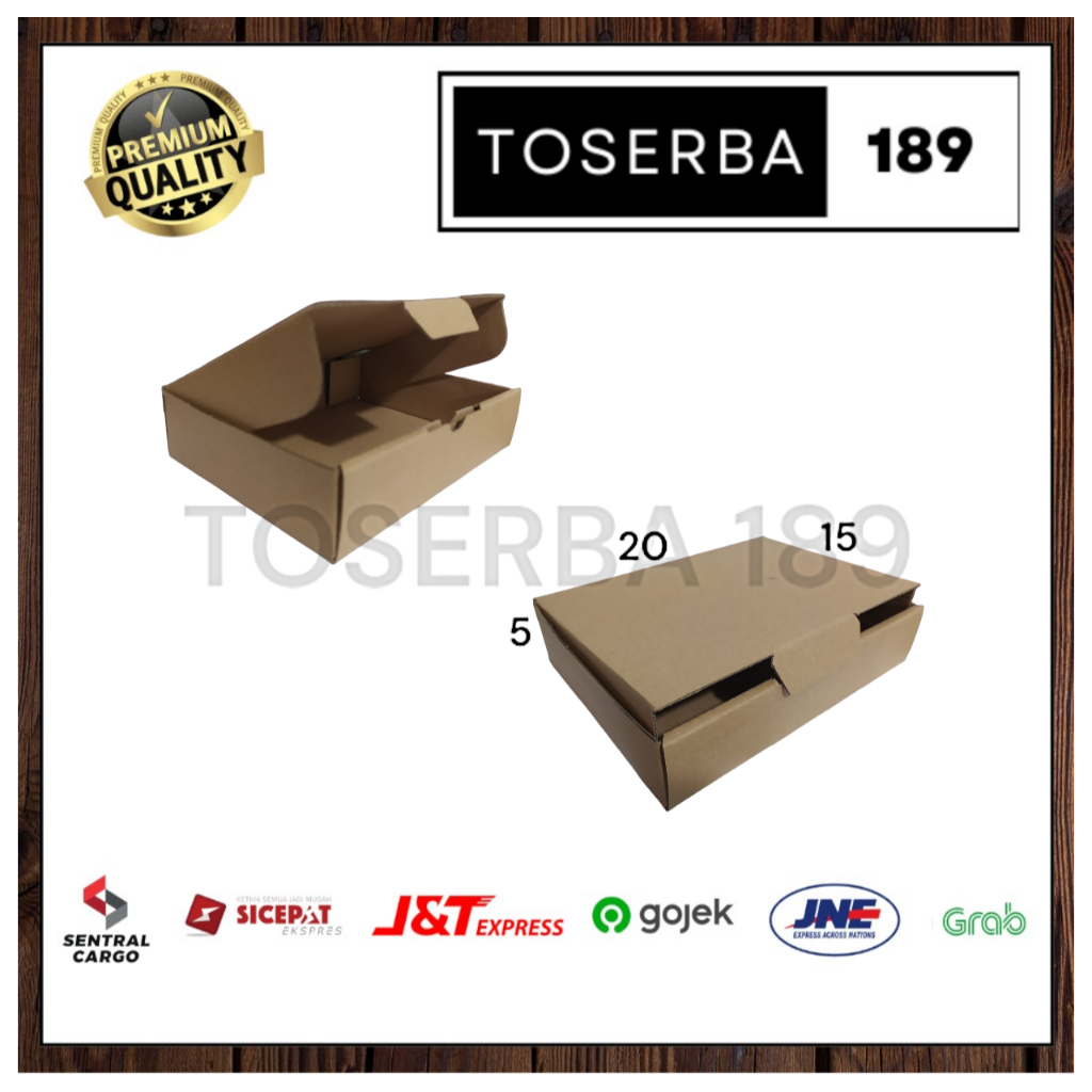 

kardus packing diecut/box pizza uk 20x15x5 cm
