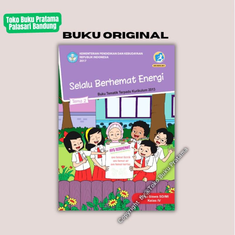 Buku Tematik Kelas 4 Tema 2 Sd,Mi - ORI