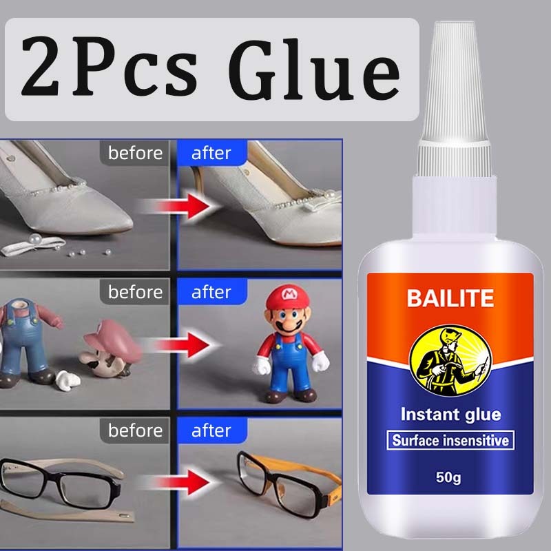 

Zyd 2pcs Lem Oily Glue Lem Cair Serbaguna Multifungsi Lem Super Glue Asli Universal Lem Sepatu Kuat