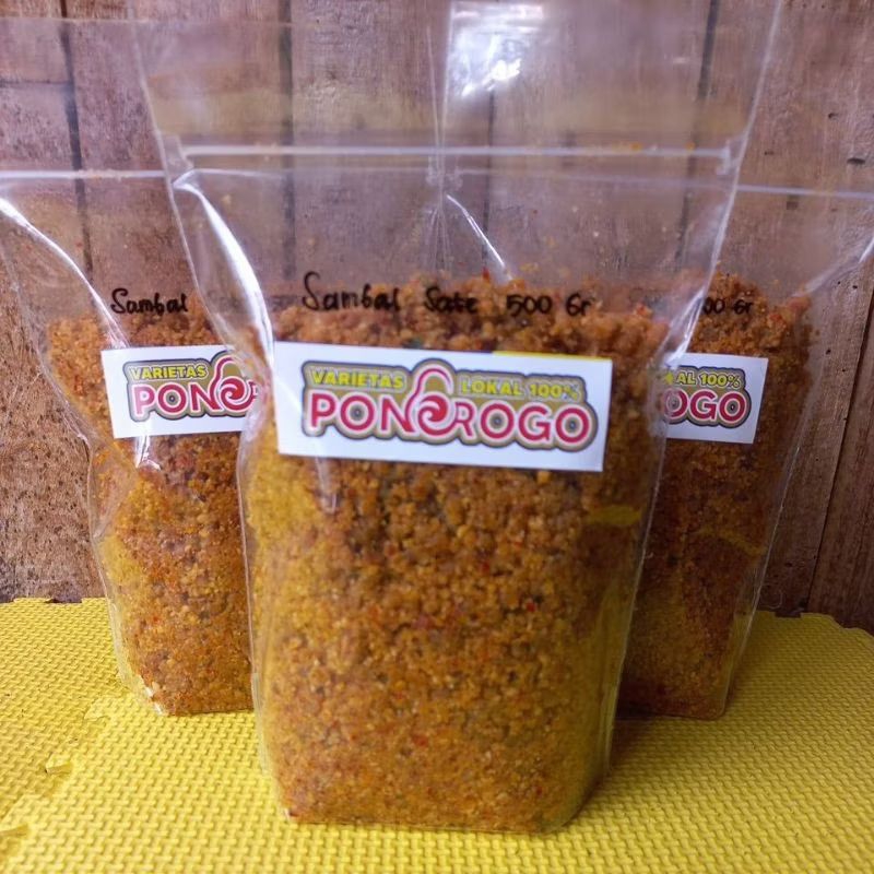 

sambel sate ponorogo 500gr & 1kg