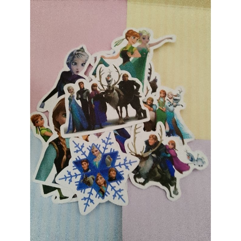 

stiker karakter frozen elsa