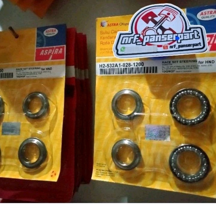 KOMSTIR GL PRO ASPIRA// KOMSTANG LEHER CONES STANG STIR PELOR HONDA TIGER 2000 LAMA/NEW REVO MEGAPRO