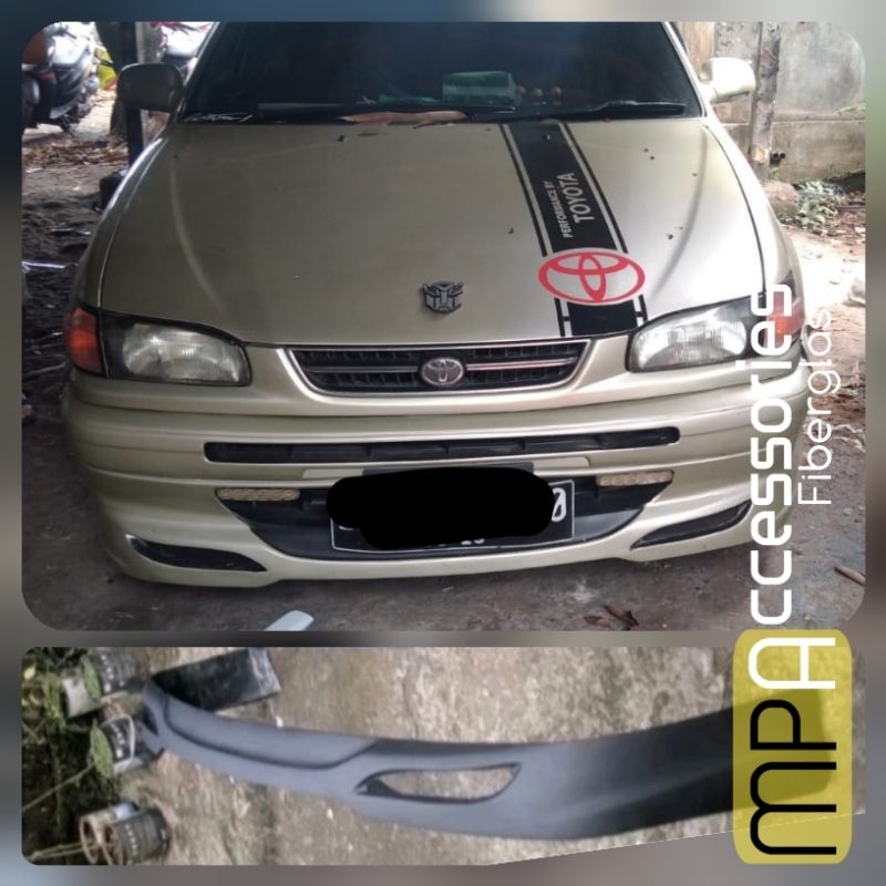 Bodykit ads-on depan All New Corolla ae111 ae112