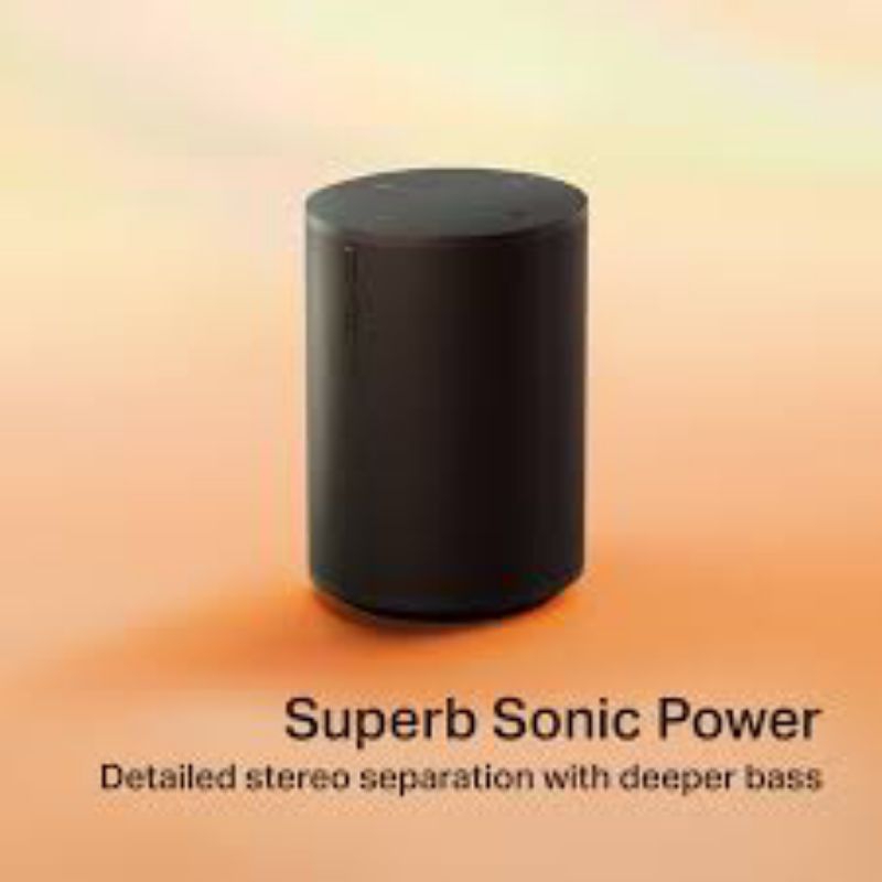 Sonos Era 100 - Speaker Nirkabel Stereo dengan Desain Minimalis Matte Black/White