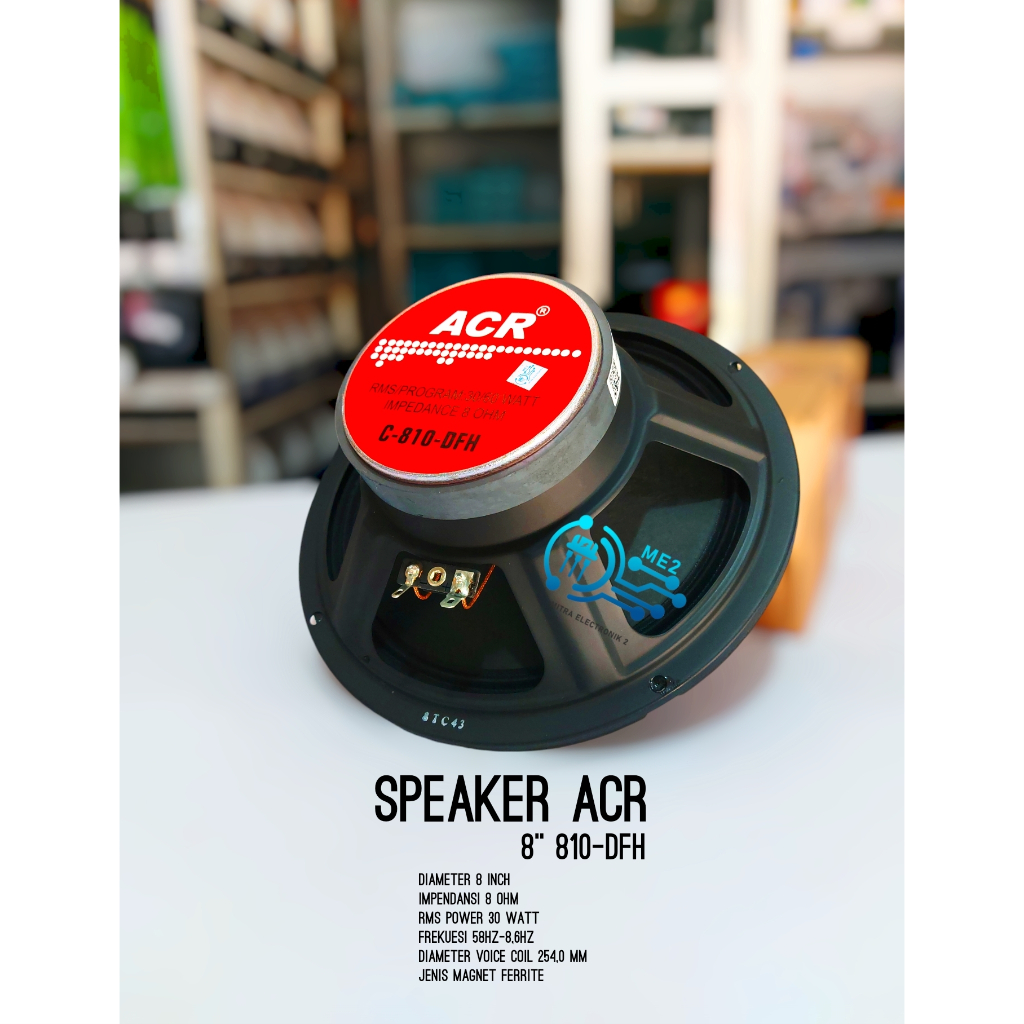 Speaker ACR 8 Inch Middle Full Range 8 Inch C-810-DFH