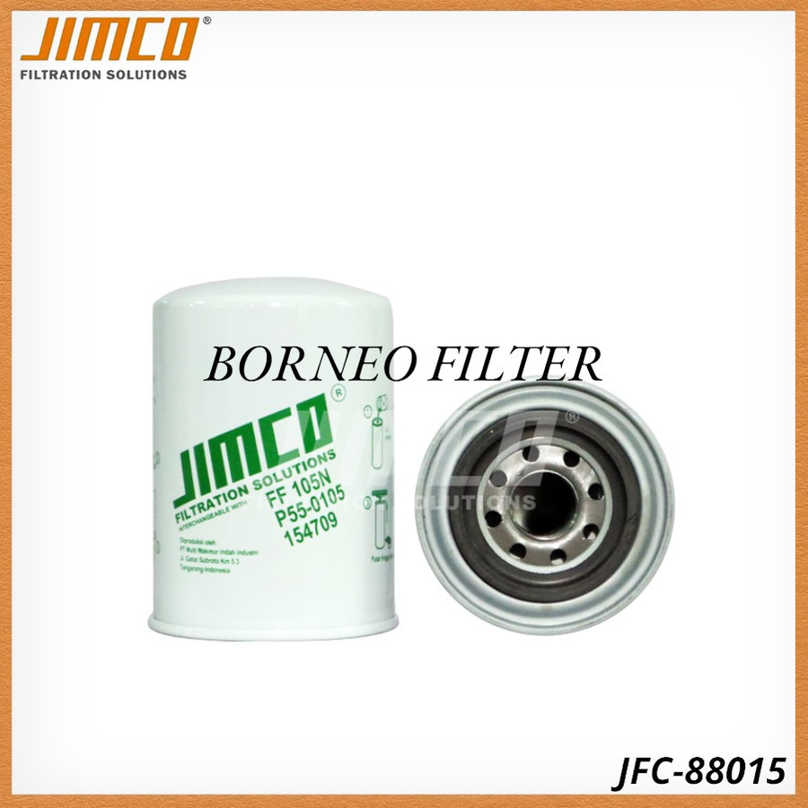 JFC-88015 Jimco Fuel Filter P550105 J8621105 BF957 FF105 WP962/3 FC-5720 FC5720 SFF105N JFC88015 331