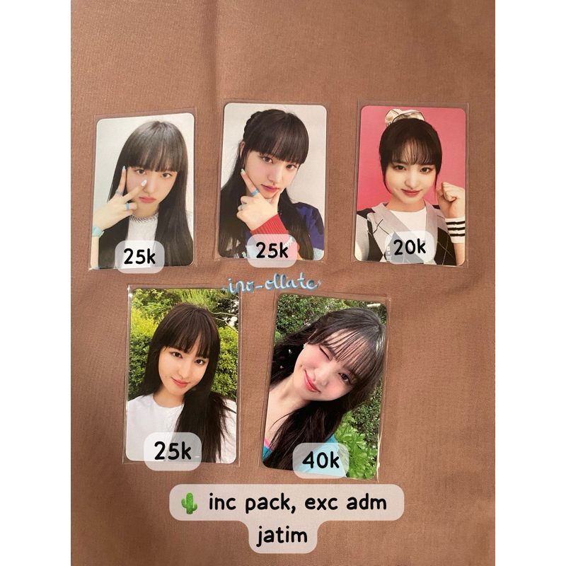 Ive photocard Liz Ive