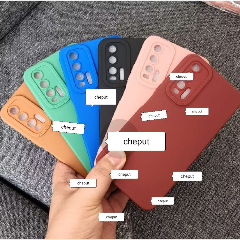 Case Matte Pro Camera Huawei Nova 5T Premium Softcase