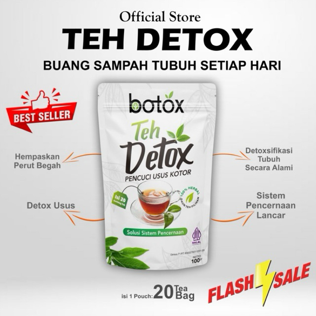 

Botox Teh Detox Atasi Sembelit Melancarkan sistem pencernaan pembersih usus kotor