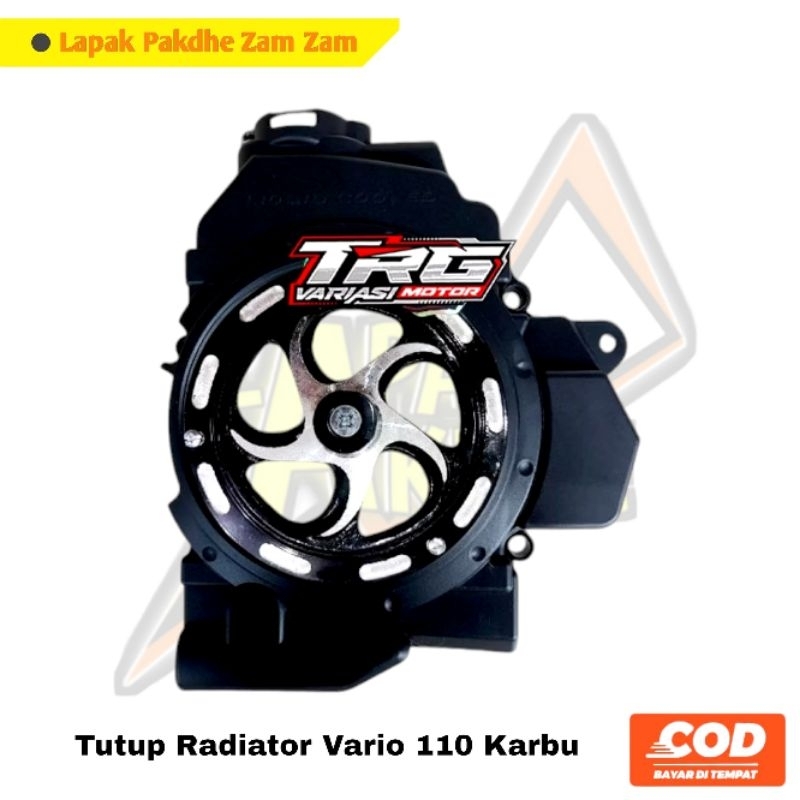 Tutup Radiator Vario 110 Karbu Cover Radiator Vario 110 Karbu Set Spinner Blade PNP Vario 110 Karbu 
