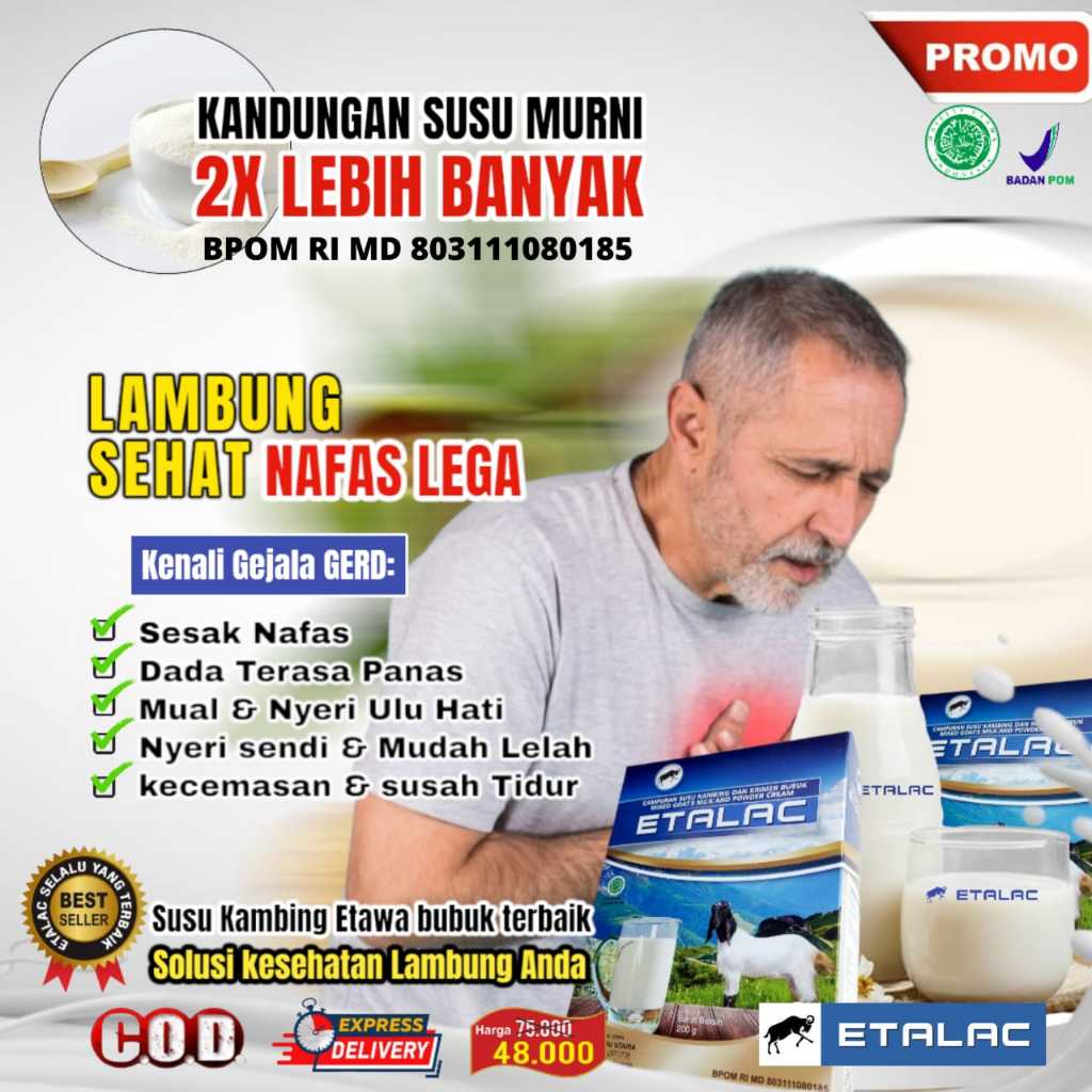 

Susu kambing etawa ETALAC bubuk Original (PAKET 5 BOX)