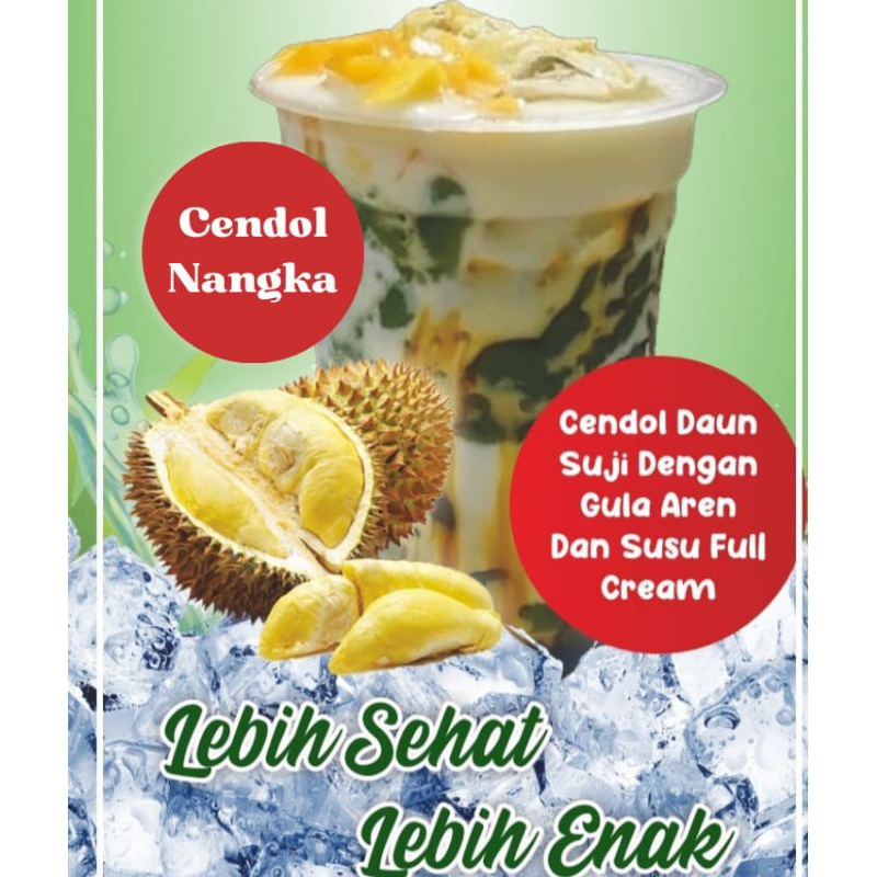 

Cendol Daun Suji Nangka Special