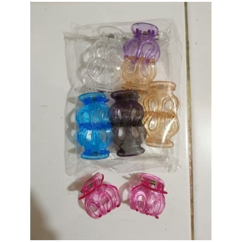 COD PROMO PERPACK ISI 12PCS JEDAI RAMBUT / JEDAI RAMBUT TRANSPARAN / JEDAI RAMBUT WARNA / JEDAI RAMB