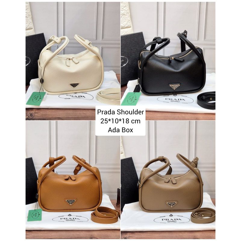 prada shoulder/tas selempang wanita