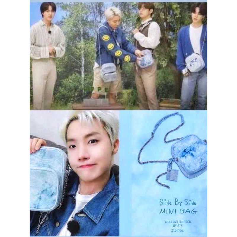 Terlaris Tas Idola Kpop Side by Side Tas Selempang Wanita Jhope Merch Tas artis J-hope