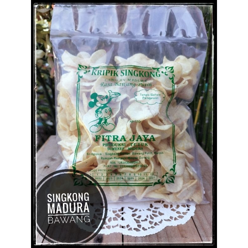 

keripik singkong bawang, keripik singkong Madura bawang