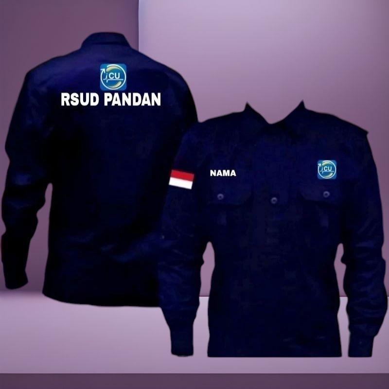 kemeja Kerja Seragam Kerja Baju Pdh RSUD Pdl custome