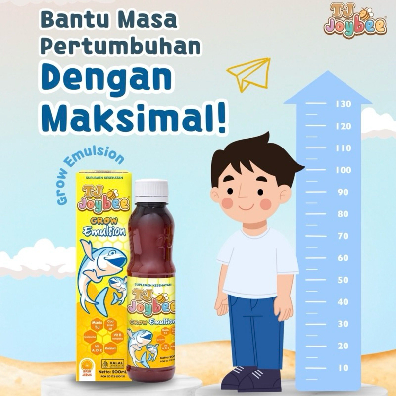 

Madu TJ grow Emulsion 200ml