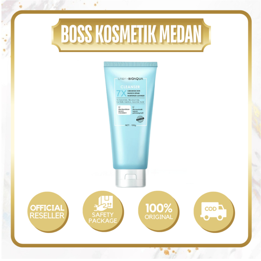 (Cleanser) Bioaqua X Unny 7x Ceramide Skin Barier Cleanser New